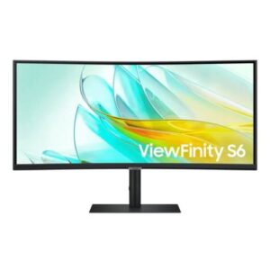 Monitor Ultrawide Samsung S65UC ViewFinity S6, 34'' 21:9, Panel VA, WQHD, 100hz, FreeSync, Negro