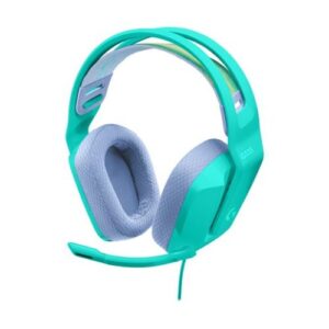 Audífonos Gamer Logitech G335, Con Micrófono, Compatible con PC/Xbox/PS4/Nintendo Switch, Menta