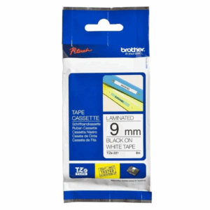 Cinta Rotuladora Brother  TZE-221 9MMx8.01 M