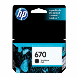 Tinta HP 670 Black - Imagen 1