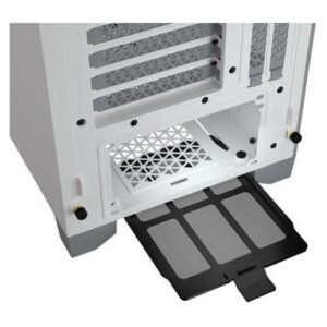 Gabinete Corsair 4000D AirFlow ATX, Vidrio Templado, Malla Frontal, Blanco - Imagen 5