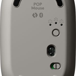 Mouse Inalámbrico Logitech POP con Botón de Emoji, Bluetooth LE, Mist Sand - Imagen 5