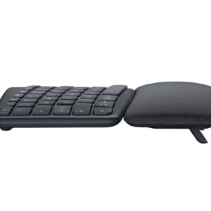 Teclado Logitech Ergo K860, RF Wireless + Bluetooth, Negro - Imagen 4