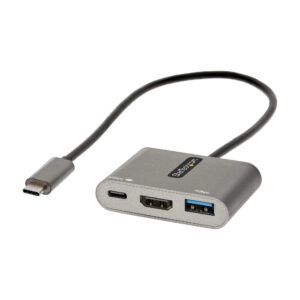 Adaptador Multipuertos StarTech de USB C a HDMI/ USB-A/ USB-C (4K, PD de 100W) - Imagen 2
