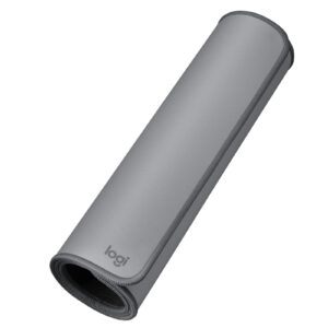 Mousepad Logitech Desk Mat Studio Series, 70x30cm, Espesor 2mm, Gris - Imagen 6