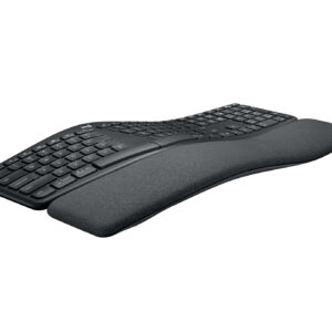 Teclado Logitech Ergo K860, RF Wireless + Bluetooth, Negro - Imagen 3