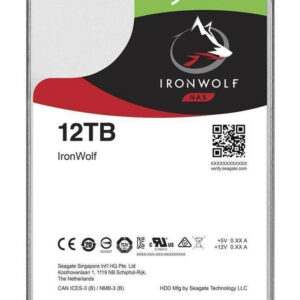 Seagate Disco Duro Para Nas 12Tb Ironwolf, 3.5″, Sata 6.0Gb/S, 7200 Rpm, 256Mb - Imagen 2