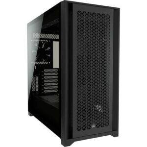 Gabinete Gamer Corsair 5000D Airflow, Mid Tower, Vidrio Templado,Color Negro - Imagen 1