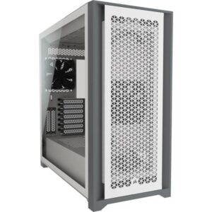 Gabinete Corsair 5000D AIRFLOW (ATX, Vidrio Templado, Malla Frontal, Blanco) - Imagen 1