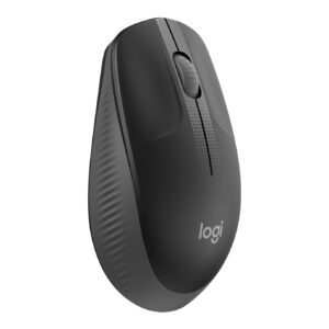 Logitech Mouse Inalámbrico M190, Óptico, 1000Dpi, Ambidiestro, Usb, Color Gris - Imagen 3