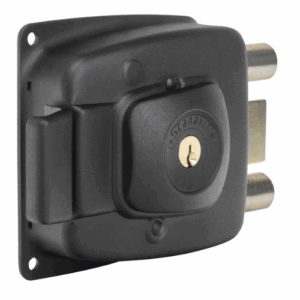 Cerradura de sobreponer SCANAVINI 2002, café - Imagen 1