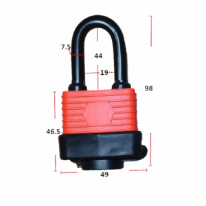 Candado de seguridad BLUEDREAMER, con clave, para locker - Imagen 3