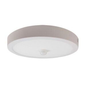 Panel LED FSL Redondo Sobrepuesto 12W con Sensor de Movimiento Blanco Frío (6500K)