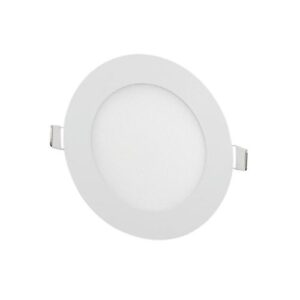 Panel LED WANT BASIC Embutido Redondo 12W