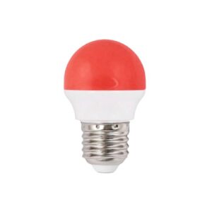 Ampolleta LED FSL 2W Bola G45 E27 Rojo