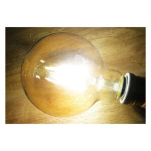 Ampolleta LED MEGABRIGHT Vintage Globo G95 6W Blanco Cálido (2200K) - Imagen 3