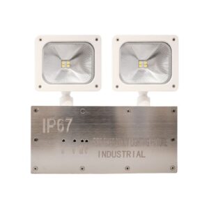 Lámpara de emergencia JIE LED 2 focos 8W