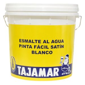 Esmalte al Agua TAJAMAR Satinado Blanco 4 galón(es)