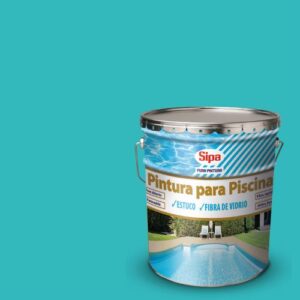Pintura para Piscina SIPA Mate Celeste 4 galones - Imagen 2