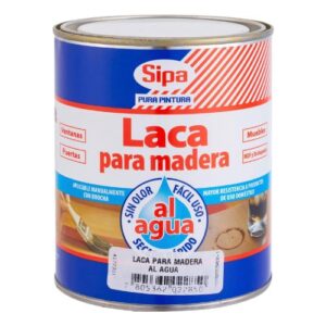 Laca para Madera SIPA Brillante Incoloro 800 cm³