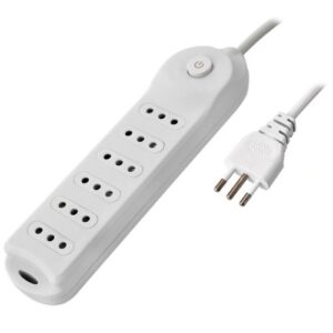 Alargador HALUX 6 Tomas 3 m Blanco