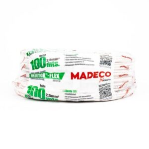 Cable MADECO (H07Z1K) 2,5 mm2 100 m Blanco Libre de Halógenos - Imagen 3