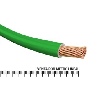 Cable MADECO 4 mm2 Metro Lineal Verde Libre de Halógenos con Aislamiento - Imagen 3