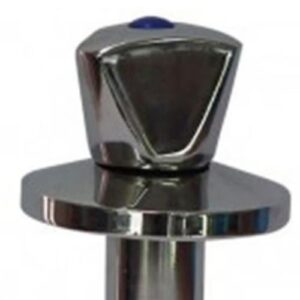 Llave De Paso HOFFENS Cromada PPR 20mm Vástago 2.3cm - Imagen 2