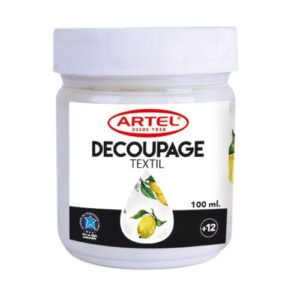 Adhesivo sellador decoupage textil ARTEL, 100ml - Imagen 3