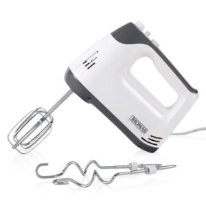 Batidora de Mano THOMAS TH-8832M, 300 W, Blanco/Gris