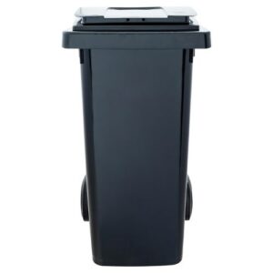 Contenedor de Basura KLEINE WOLKE, Gris, 120L, Basurero