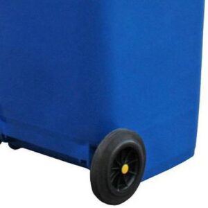 Contenedor de Basura SIGNET CLASSICS, Azul, 120L, 2 ruedas, Basurero - Imagen 3
