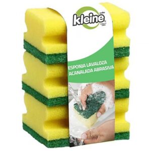 Set de 3 Esponjas Acanaladas KLEINE WOLKE - Imagen 1