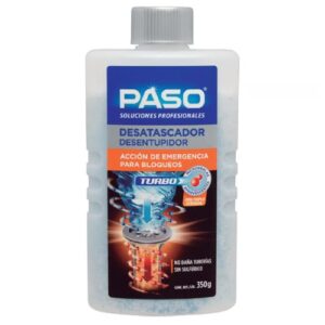 Desatascador Turbo PASO 350 gr Botella