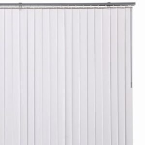 Persiana Vertical JUST HOME COLLECTION PVC Blanca 160x165 cm