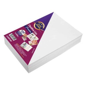 Papel Opalina CURSOR Lisa Extra Blanca Premium Oficio 200g 100 Hojas