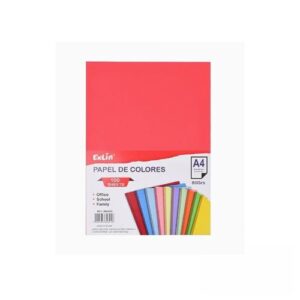 Resma de Papel GENERICO Colores Surtidos 21cm x 297cm