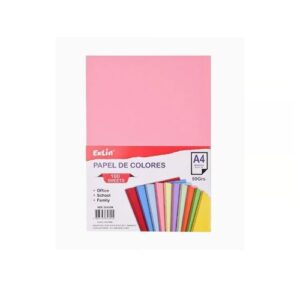 Resma de Papel GENERICO Color Rosa 21cm x 297cm