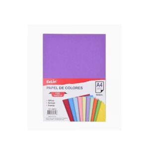 Resma de Papel GENERICO Color Morado Oscuro 21x297cm