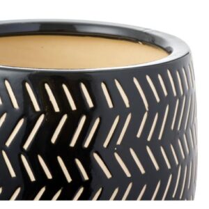 Macetero JUST HOME COLLECTION de Cerámica Himba. - Imagen 3