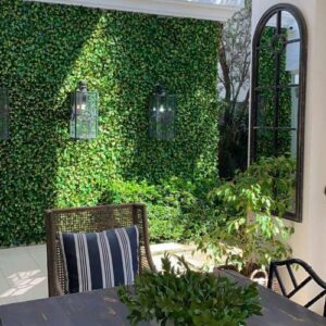 Jardín Vertical Artificial JUST HOME COLLECTION Palmeta, medidas 50x50 cm.