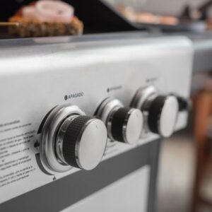 Parrilla a Gas MR BEEF de 3 Quemadores + Quemador Lateral. - Imagen 3