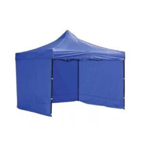 Toldo Plegable GENÉRICO de Pared, color Azul, medidas 3x3 m, con Laterales. - Imagen 3