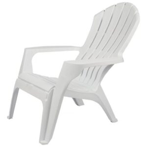 Sillón de Terraza JUST HOME COLLECTION, material de resina, color Blanco. - Imagen 3