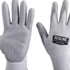Guante multiuso REDLINE tejido, con palma anticorte grado 5, profesional.