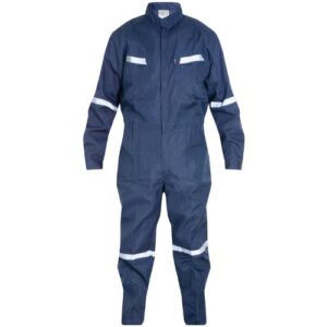 Overol ALASKA de poliéster, con cinta azul. - Imagen 1