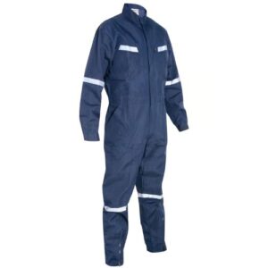 Overol ALASKA de poliéster, con cinta azul. - Imagen 2