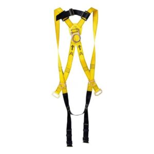 Arnés de seguridad REDLINE tipo paracaidista, con 3 argollas.