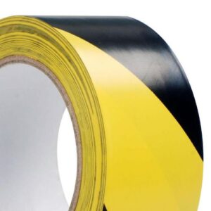 Cinta Demarcatoria FIXSER, Negro/Amarillo, 5x330 cm - Imagen 3