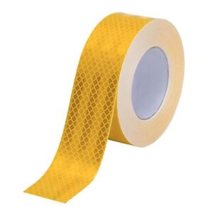 Cinta DALI Huincha Reflectante Amarilla 48mm x 25m